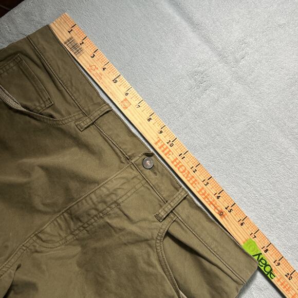 Flint & Tinder Straight Fit Pants Mens 36x34 Green Professional Office - Picture 8 of 12